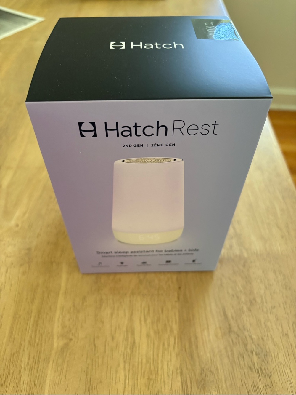 New Hatch Rest 2nd Gen All-in-one
Sleep Machine, Nightlight &
Sound Machine